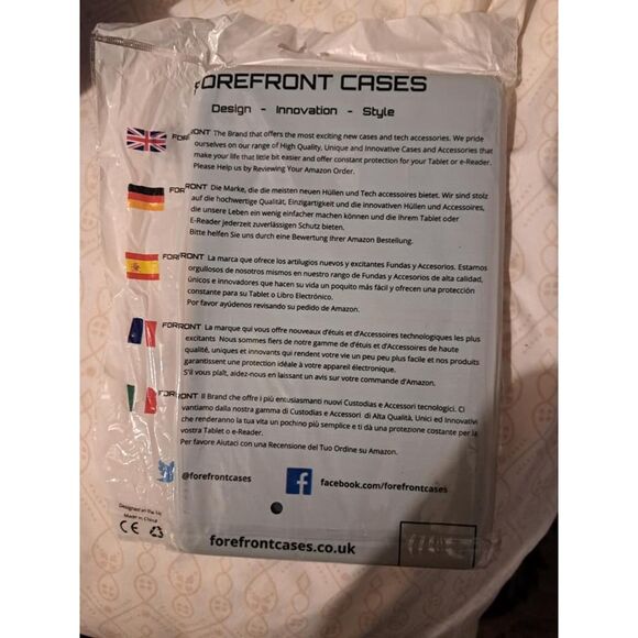 NWT-Case for Samsung Galaxy Tab A 10.1 2019 (SM-T510/T515) Hard Cover Black - Picture 5 of 12